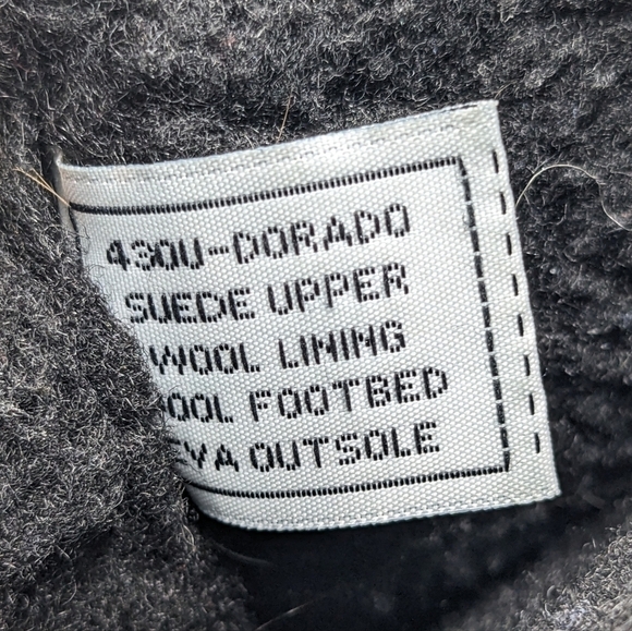 BearPaw Black Suede Boot 7/8 - Picture 8 of 8